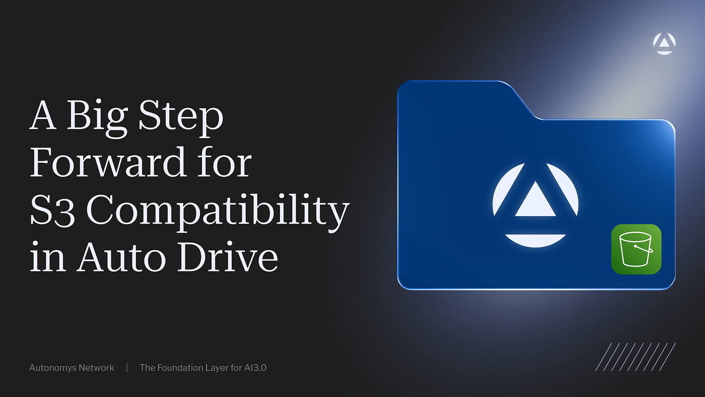 Auto Drive Now Speaks S3, Fluently