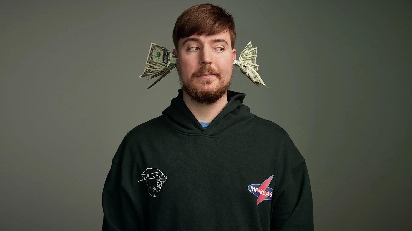 MrBeast: The YouTube Star Who Gives Away Millions of Dollars in Crypto | by  Suzan Robbery | Medium