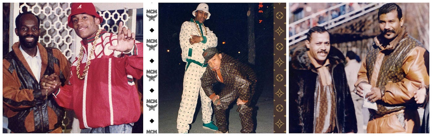 Detroit Griot on X: Cam'Ron wearing the Dapper Dan Louis Vuitton