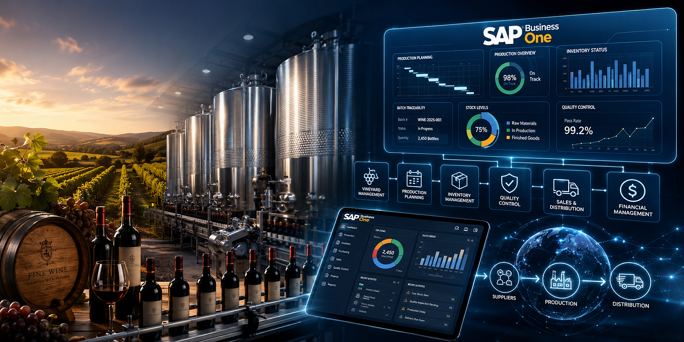 Streamlining Wine Production Planning with SAP Business One