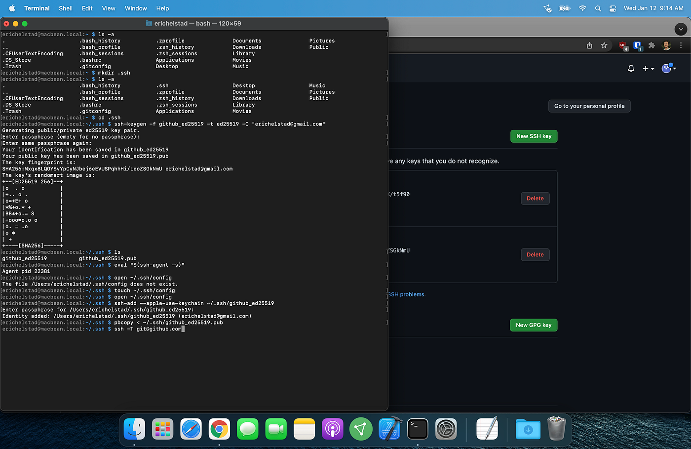 ssh command