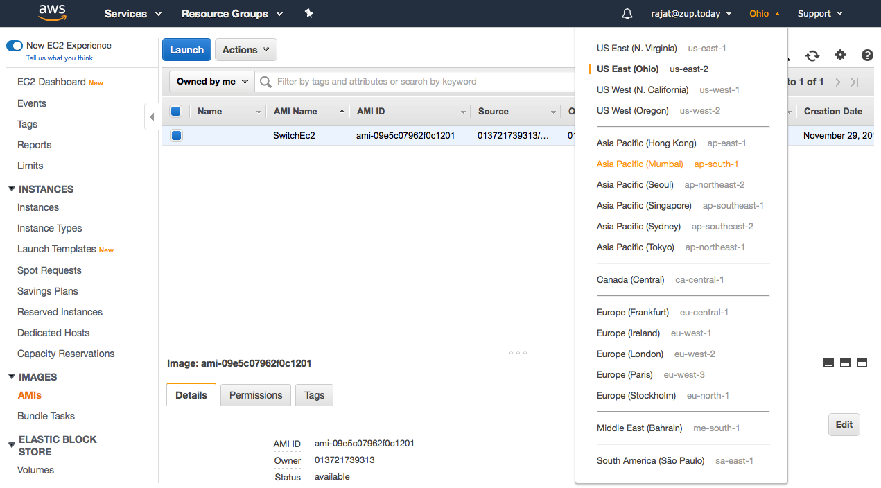 How to Move Amazon EC2 Instance to a Different Region? | by