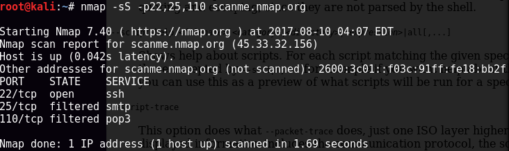 Difference between Nmap SYN Scan and TCP Scan | by ARJ |