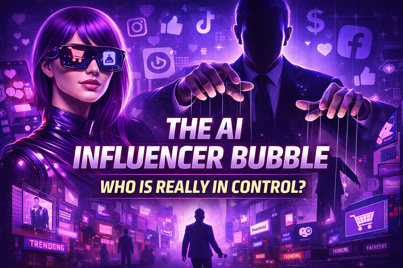 The AI Influencer Bubble: Are We All Extras? And Do We Know It?