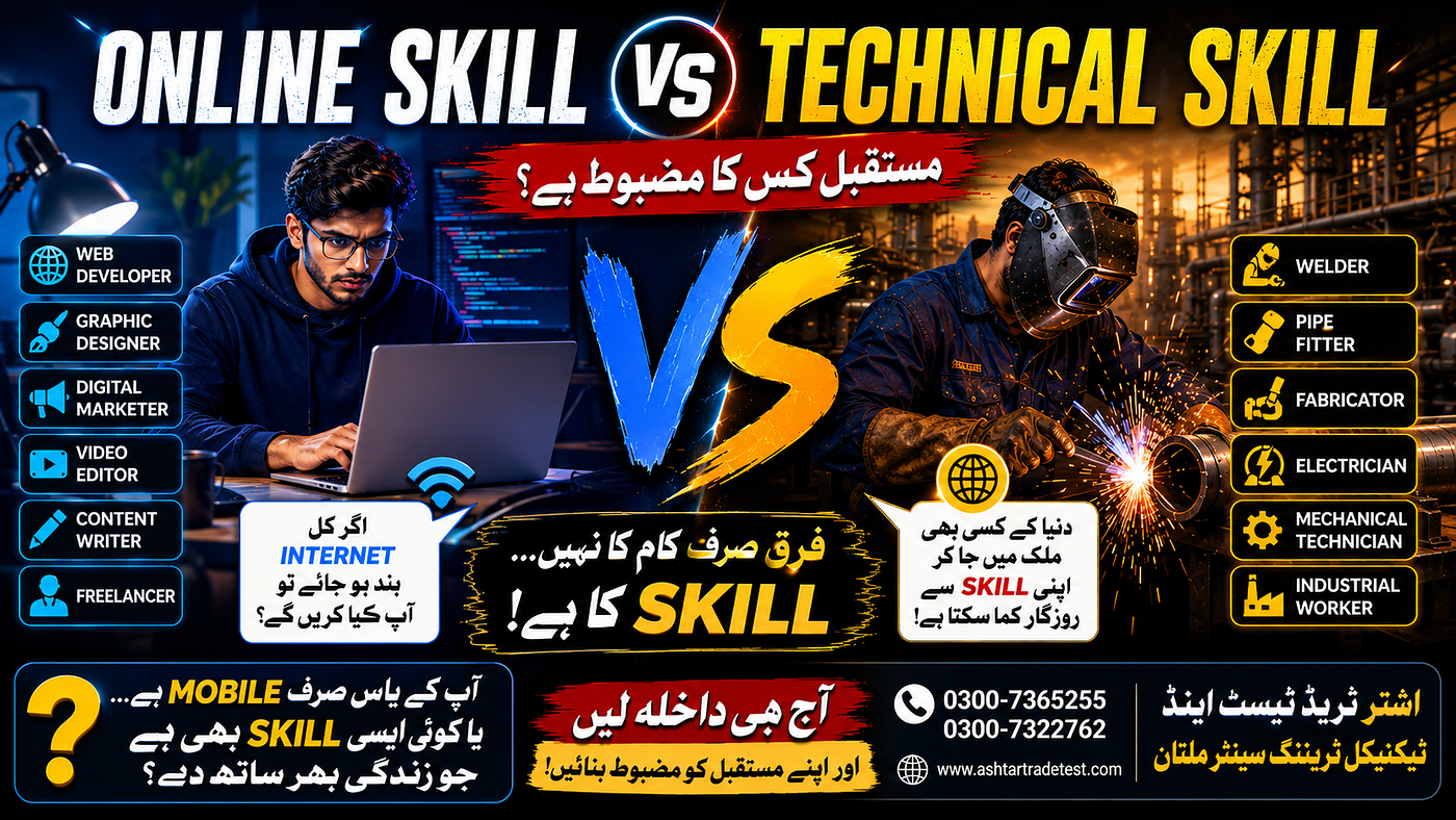 Online Skills vs Technical Skills
