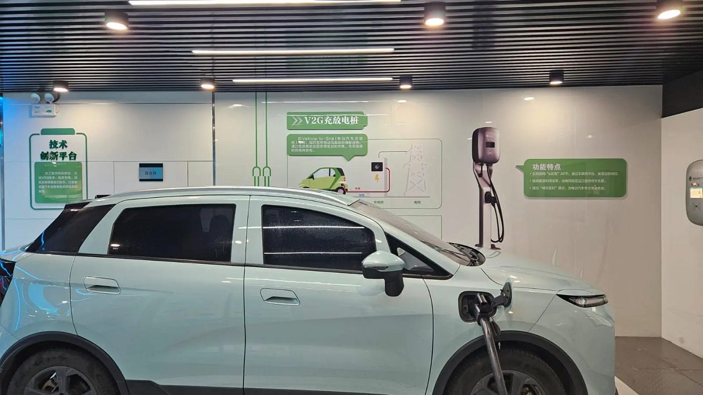 China já tem 30 pontos de recarga V2G em 9 cidades e quer mais