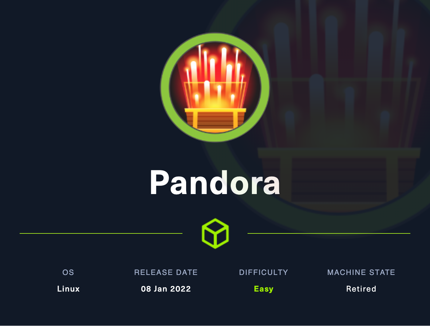 Pandora — HackTheBox. Write up of the Pandora machine on Hack The… | by Ana  | Medium | System Weakness