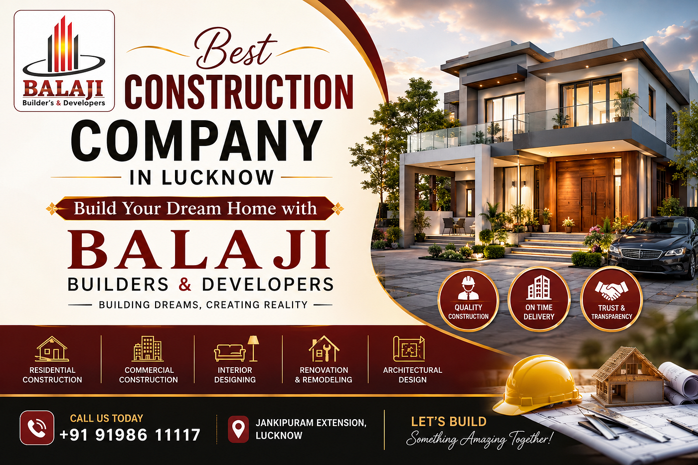 Best Construction Company in Lucknow —