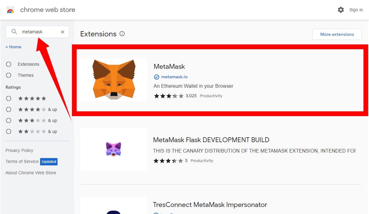 How To Install The MetaMask Wallet Extension On A Web Browser | by  TaioSquare | Medium