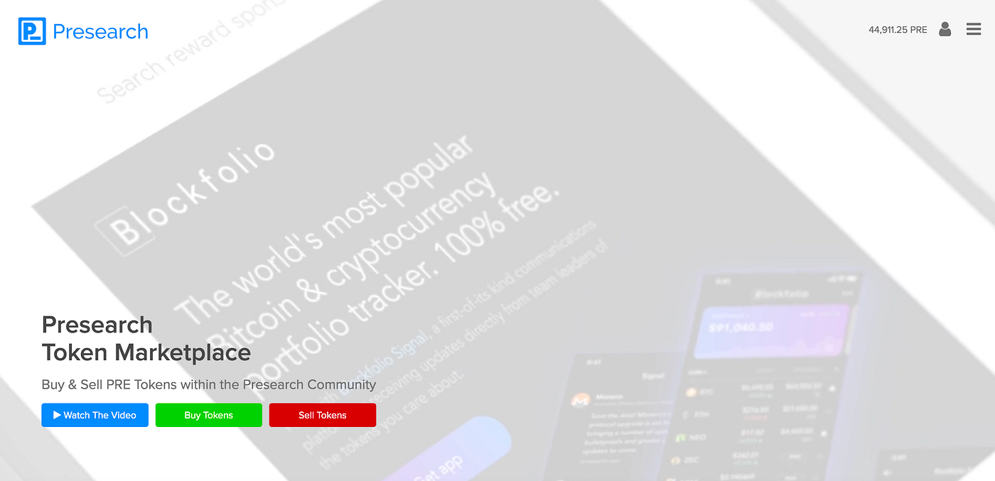 How to buy Presearch PRE Tokens. With the upcoming launch of the new… | by  Presearch | Medium