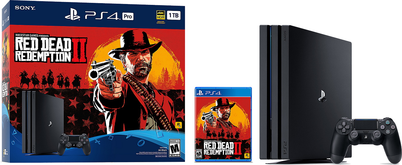 New PS4 Pro model appears with Red Dead Redemption 2 | by Sohrab Osati |  Sony Reconsidered