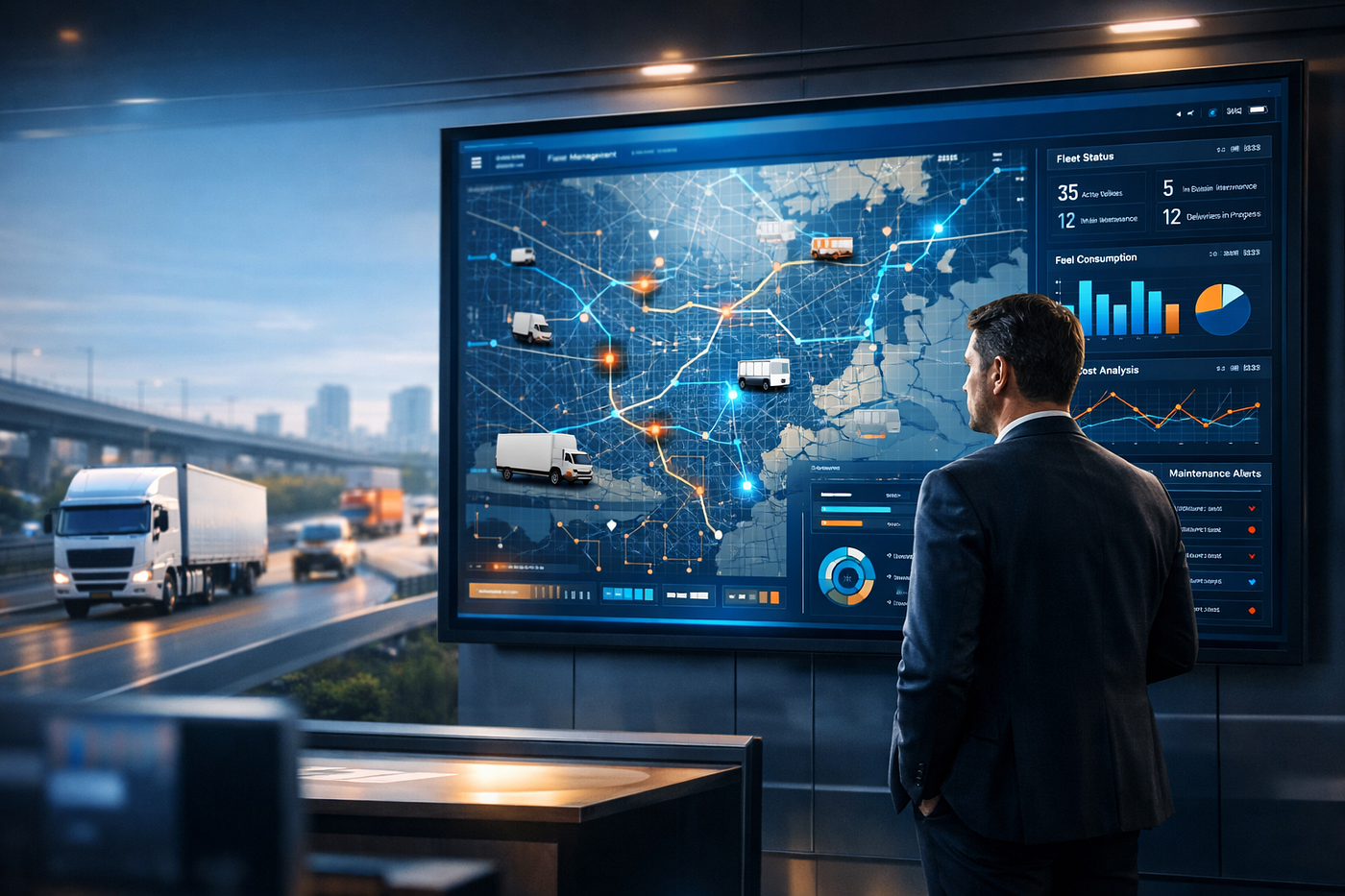 The Business Benefits of Investing in Custom Fleet Management Software Development