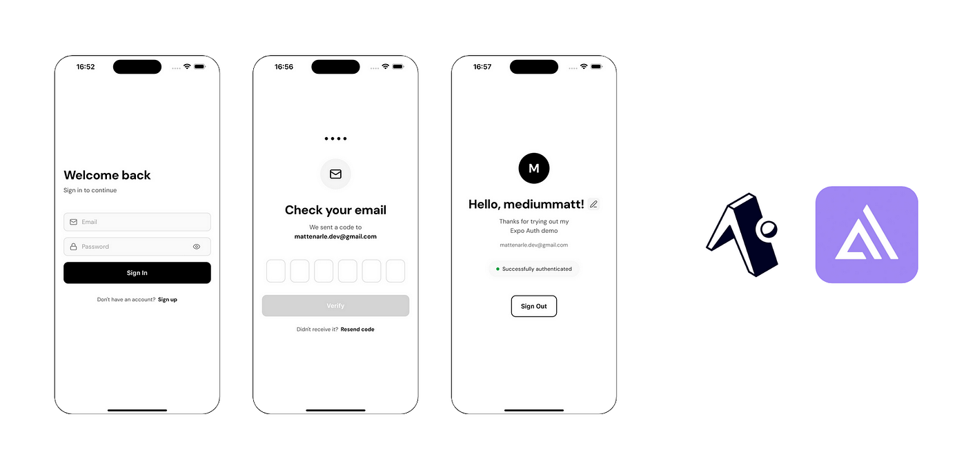 Weekend MVP: Expo Go + AWS Amplify Gen 2 for Startups | by Matthew Enarle |  Towards AWS