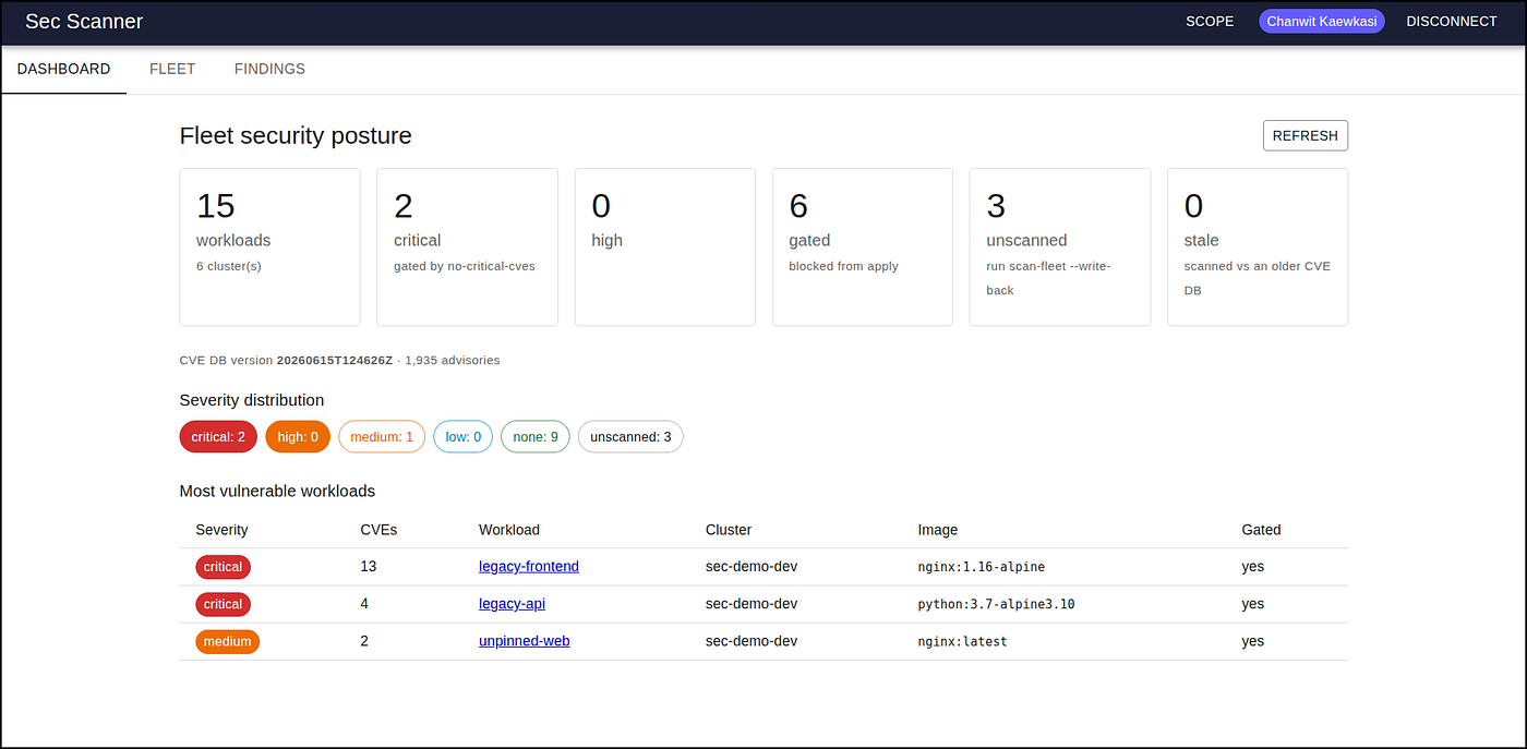 I need a CVE tool, it took me much less effort to build correctly