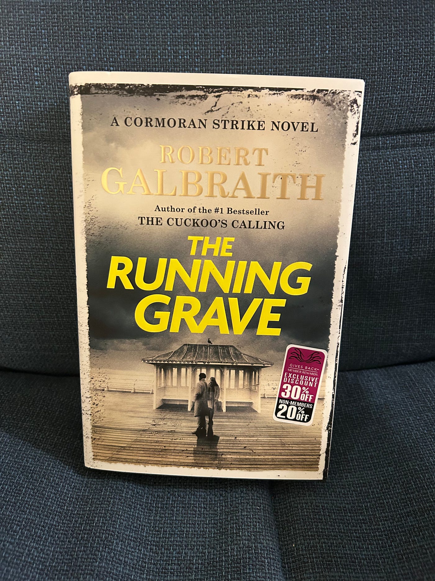 New Galbraith book, The Running Grave