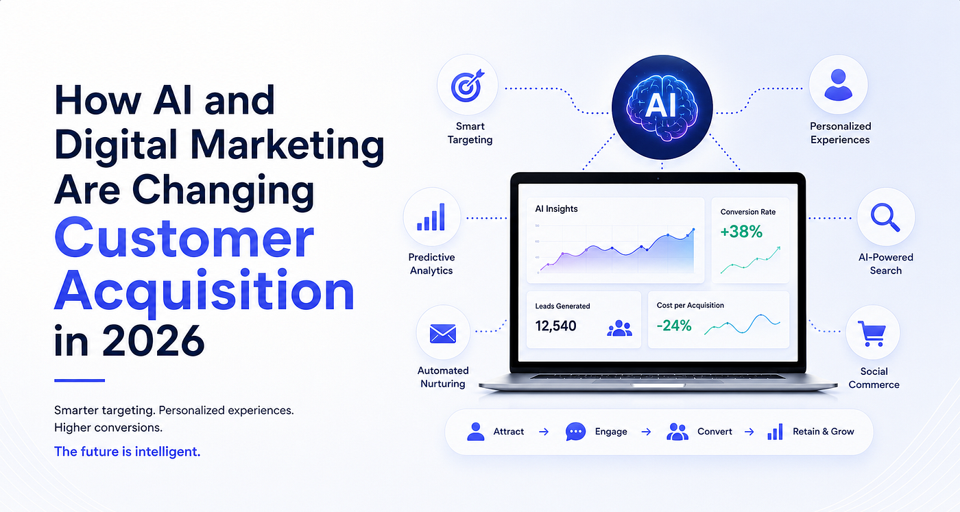 How AI and Digital Marketing Are Changing Customer Acquisition in 2026