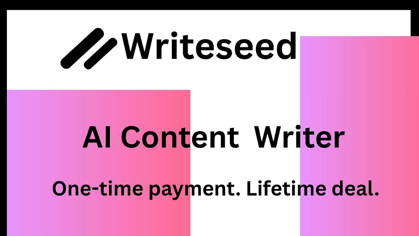 Writeseed — Unlimited AI Content Writer with 70+ Templates