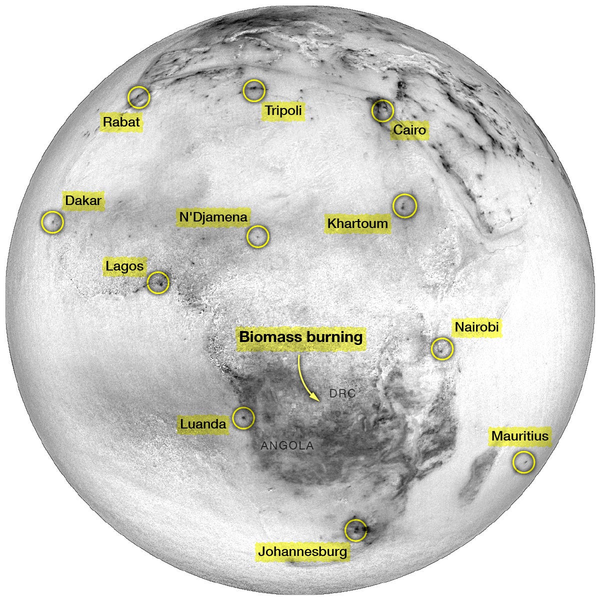 What We Burn Creates an Eerily Navigable Map of Earth | by Tim Wallace |  descarteslabs-meditations | Medium