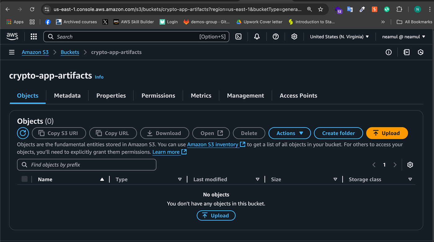 End-to-End AWS CI/CD Pipeline: Deploying a Crypto App to AWS EKS Using AWS  CodePipeline | by Neamul Kabir Emon | Medium