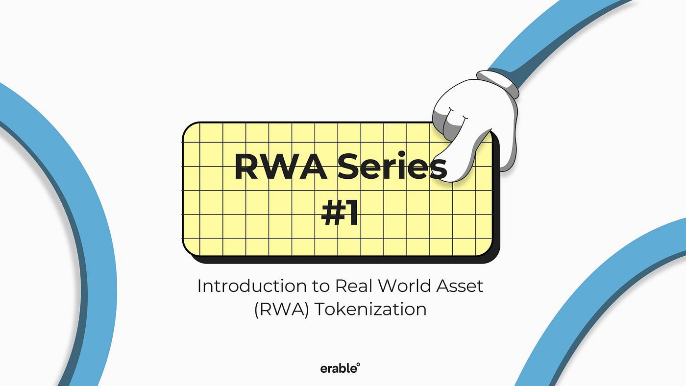 Real World Asset (RWA) Tokenization 101: Transforming Impact Investing with  Blockchain | by erable° | Medium