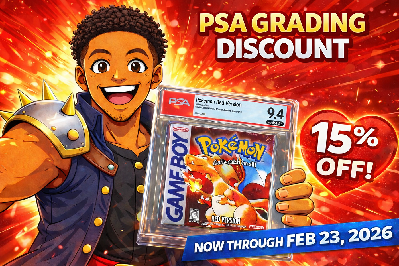 PSA Video Game Sale: 15% Off Valentine’s Day Grading Deal