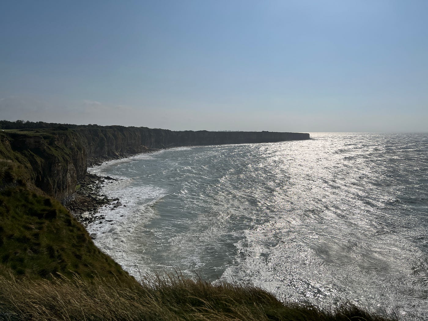 Wjat a feat to scale the cliffs!