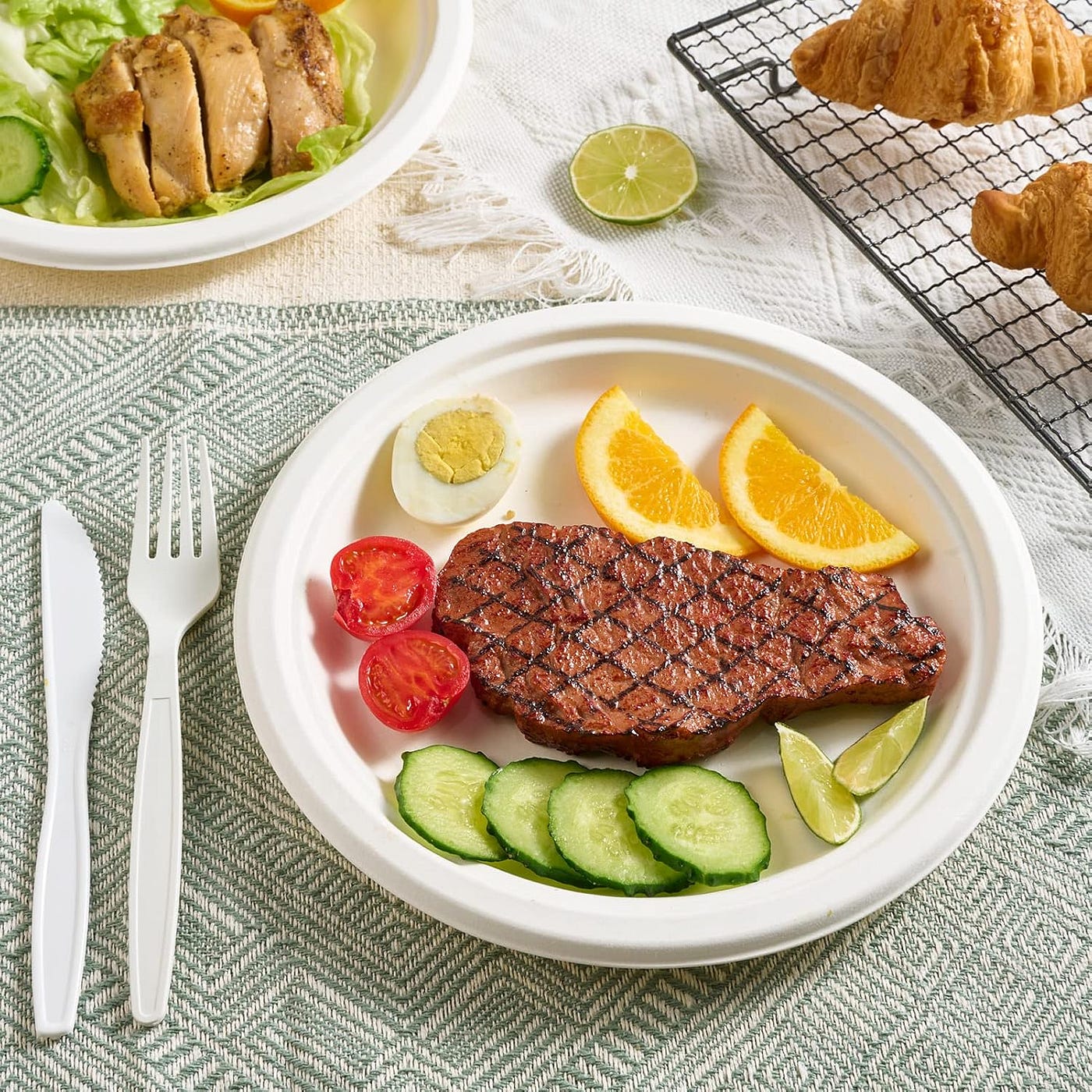 🌱 Vplus 150 Pack 9-Inch Compostable Paper Plates Review: Eco-Friendly & Heavy-Duty Solution for…