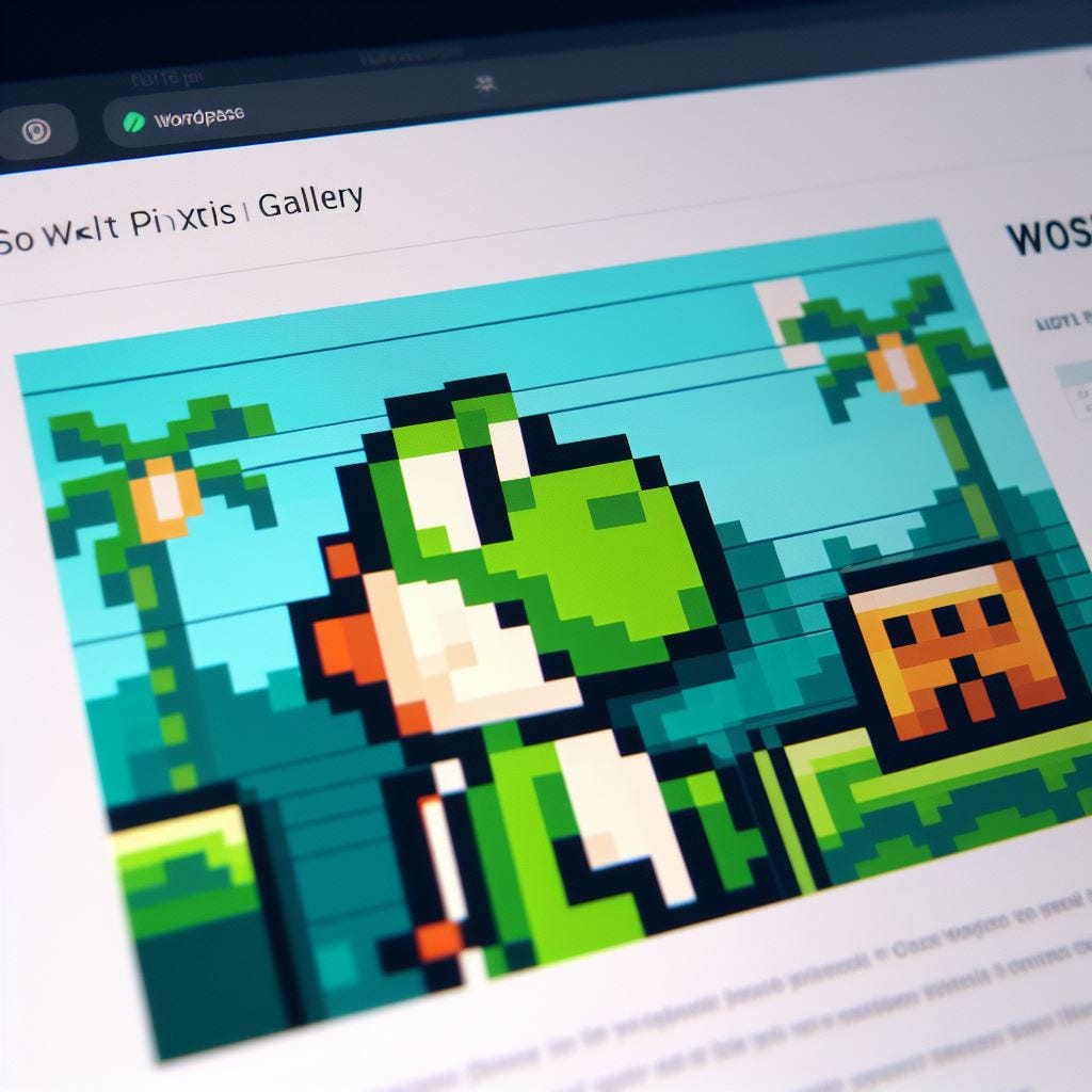 Unveiling the Mesmerizing World of Yoshi Pixel Art: A Gallery