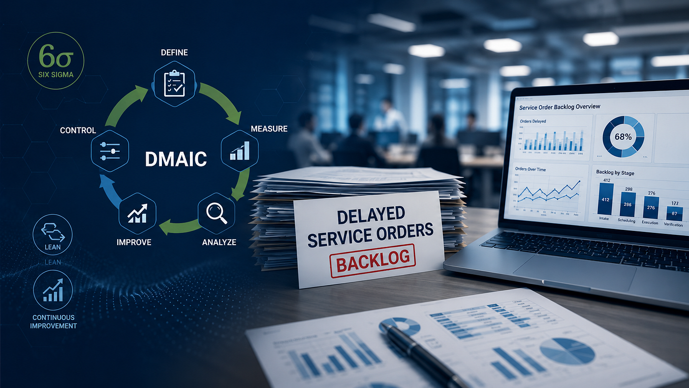 Portfólio Série: Reducing Service Order Backlogs