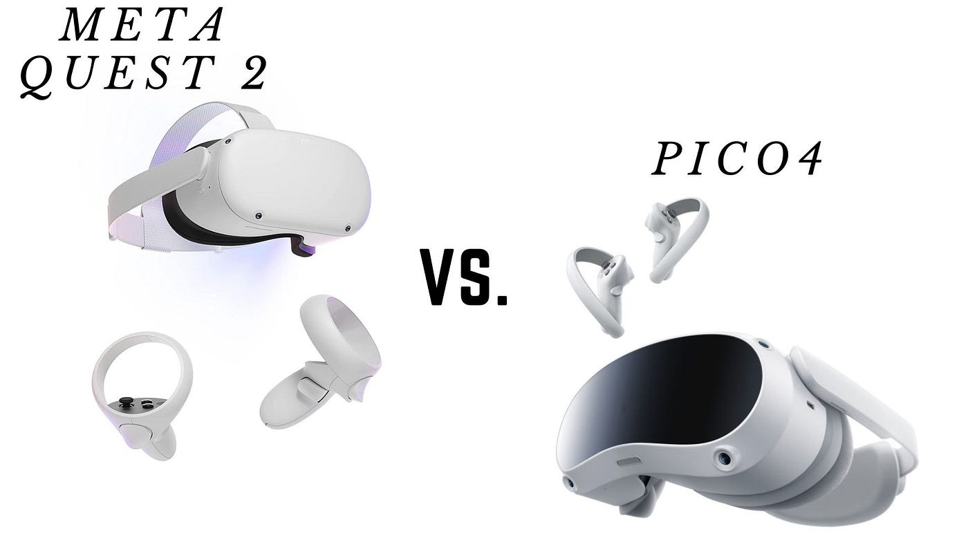 Pico 4 vs. Meta Quest 2: Which is the Best All-In-One VR Headset? | by  Germanni | Medium