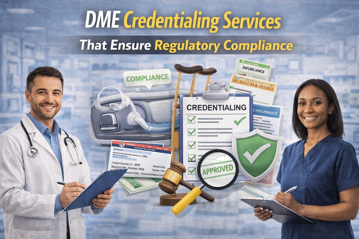 DME Credentialing Services That Ensure Regulatory Compliance