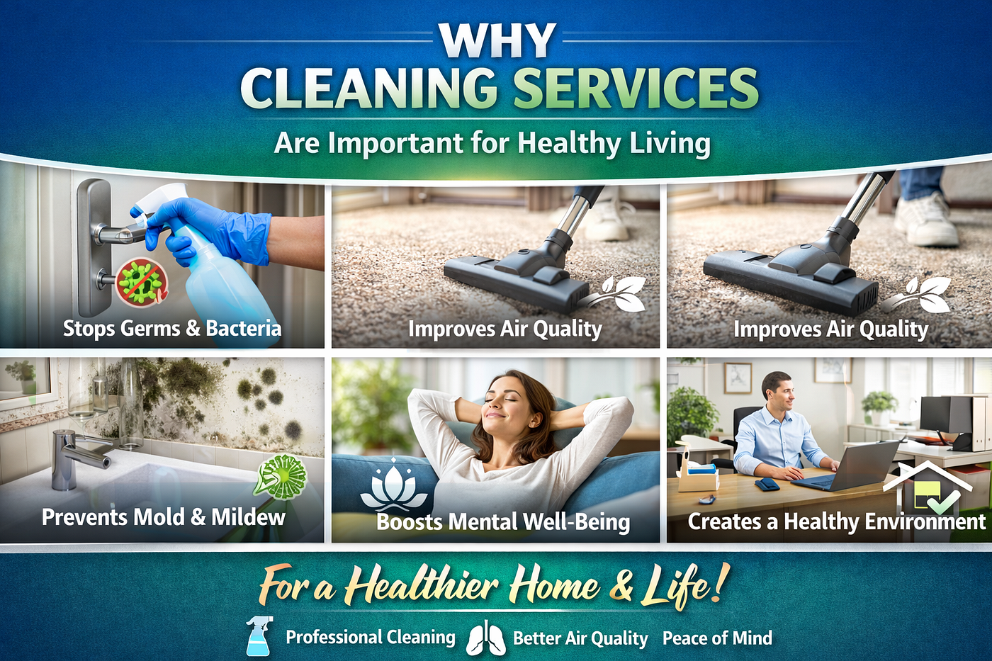 Why Cleaning Services Are Important for Healthy Living