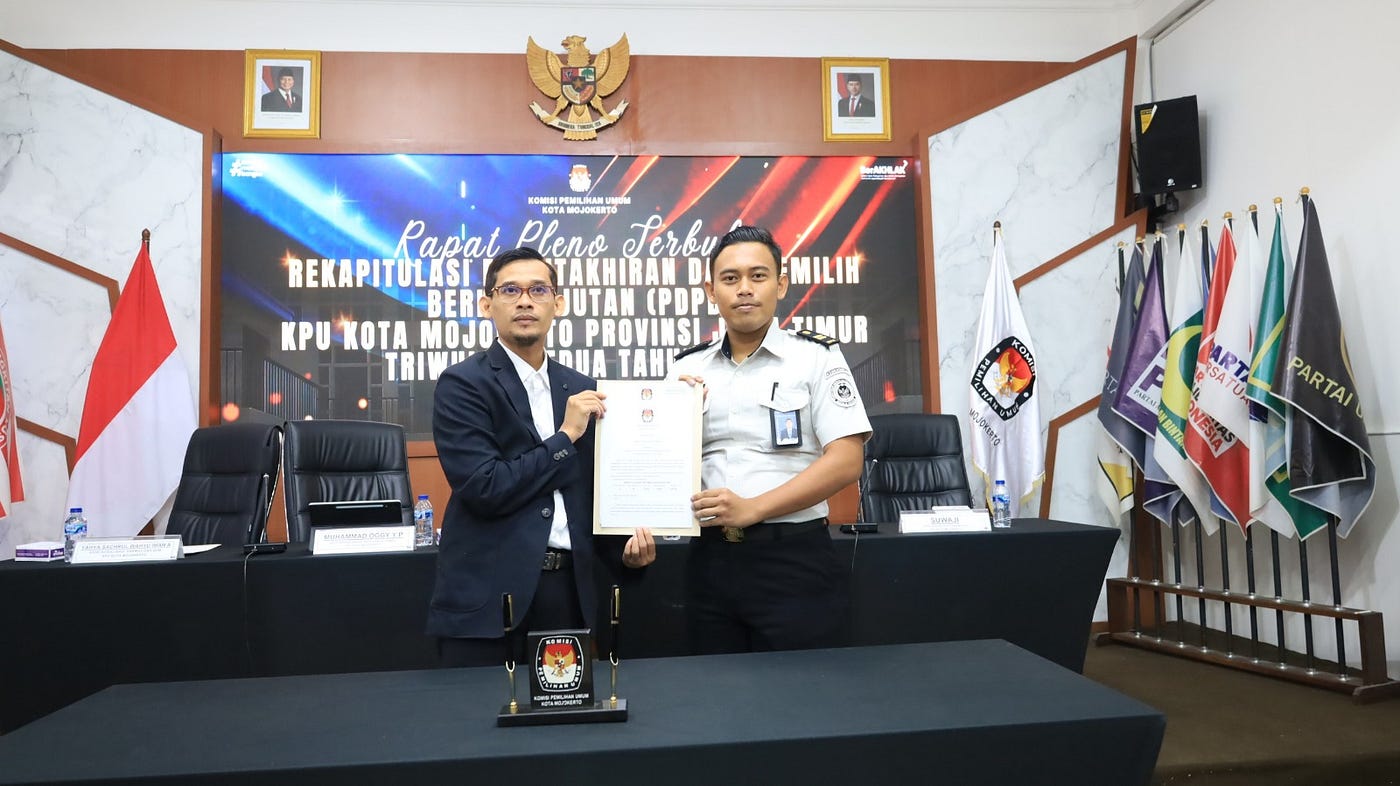 Lapas Mojokerto Hadiri Rapat Pleno Terbuka, Pemutakhiran Data Pemilih Berkelanjutan