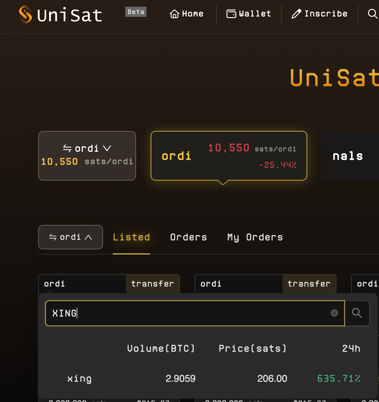 How to Transfer and Sell BRC20 Tokens on Unisat | by Old School Crypto |  Medium