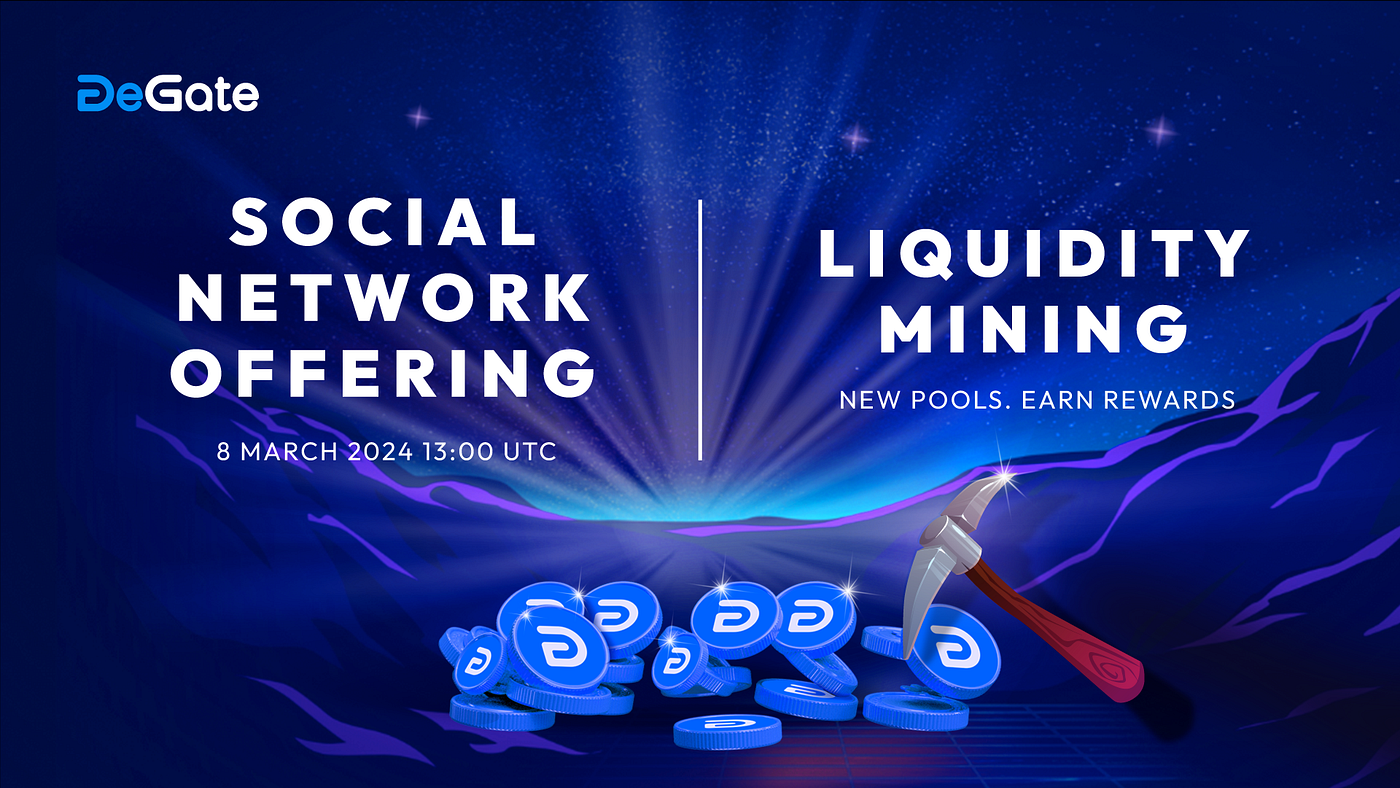 DeGate salutes early Crypto Natives with Airdrop and Liquidity Mining | by  DeGate Team | DeGate Wallet | Medium