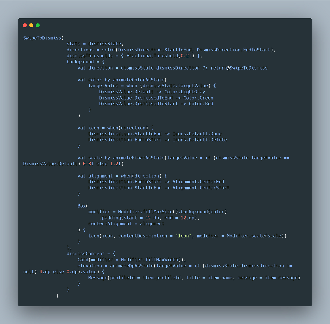 Swipe to Dismiss — Jetpack Compose | by Pankaj Rai