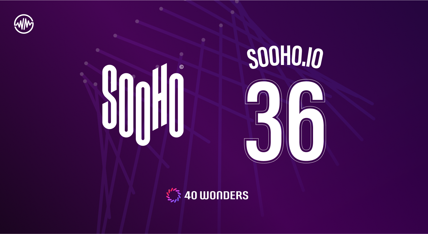 SOOHO.IO joins 40 WONDERS