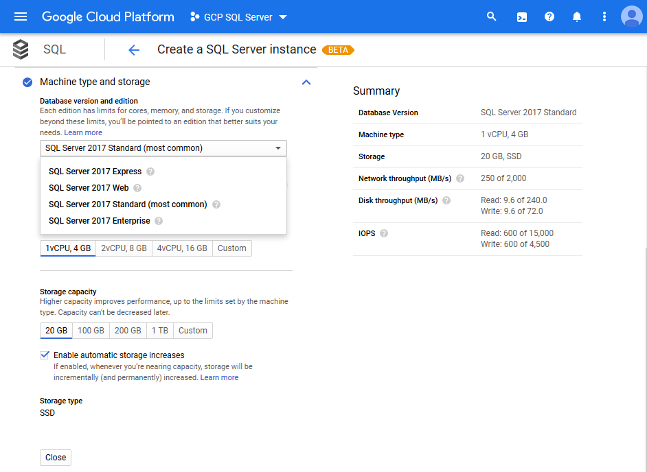Getting Started with SQL Server on GCP | by Jochen Kirstätter | Google  Cloud - Community | Medium