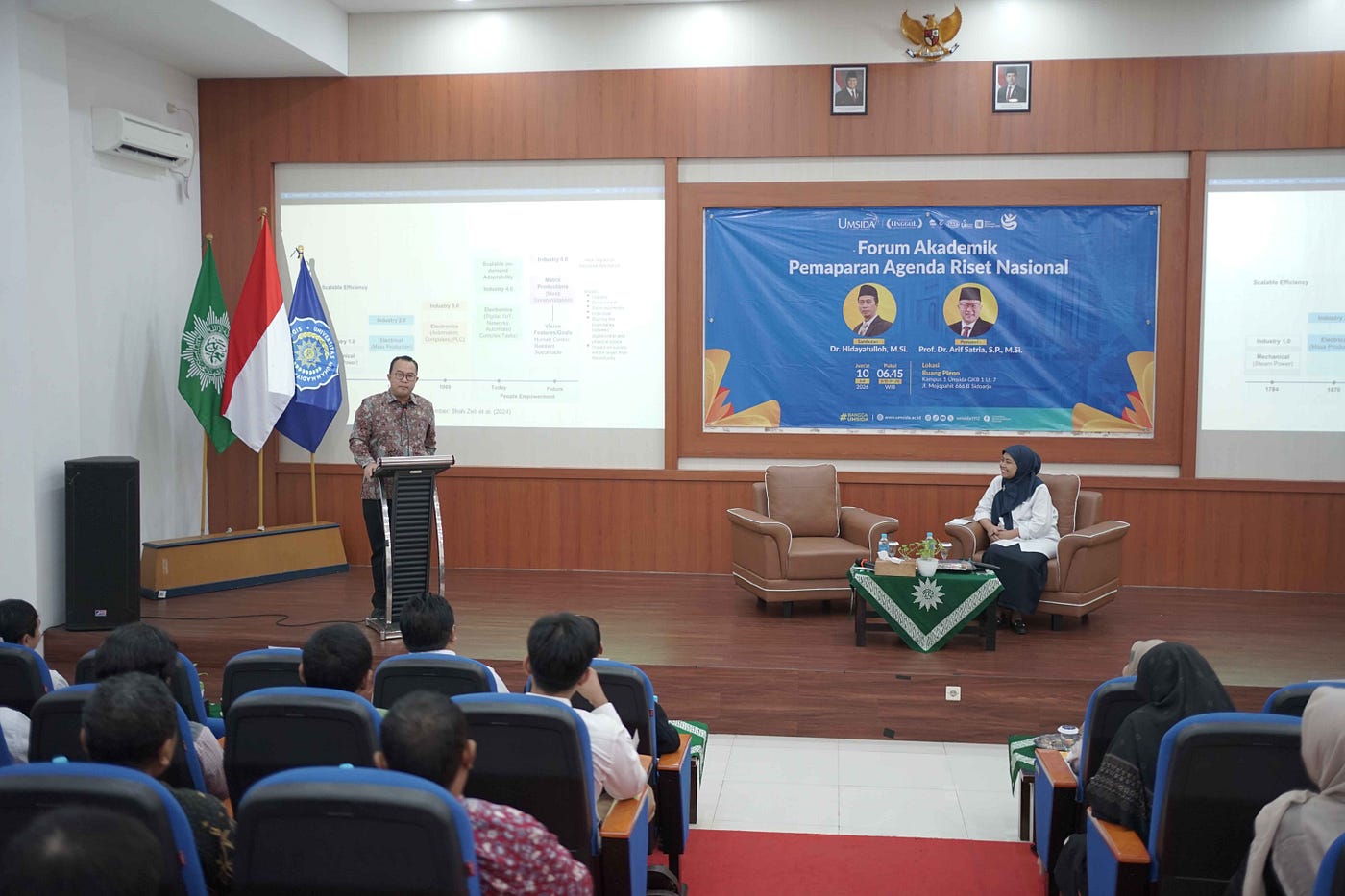 Dorong Dosen Perkuat Riset dan Inovasi, Umsida Hadirkan Kepala BRIN