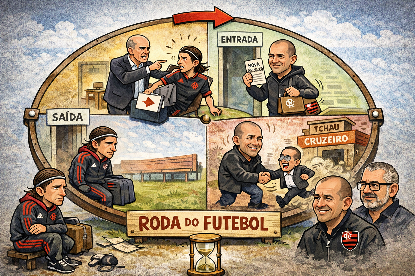 Futebol é imprevisível. Só que não