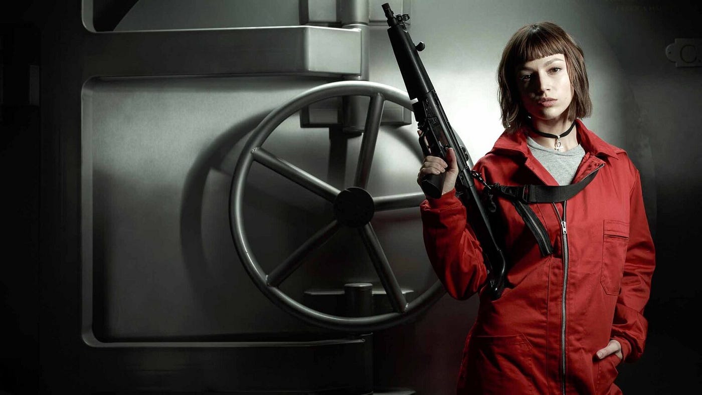 My Boyfriend Wants Me To Be Tokyo From The Show Money Heist | by Christine  Stevens | The Haven | Medium