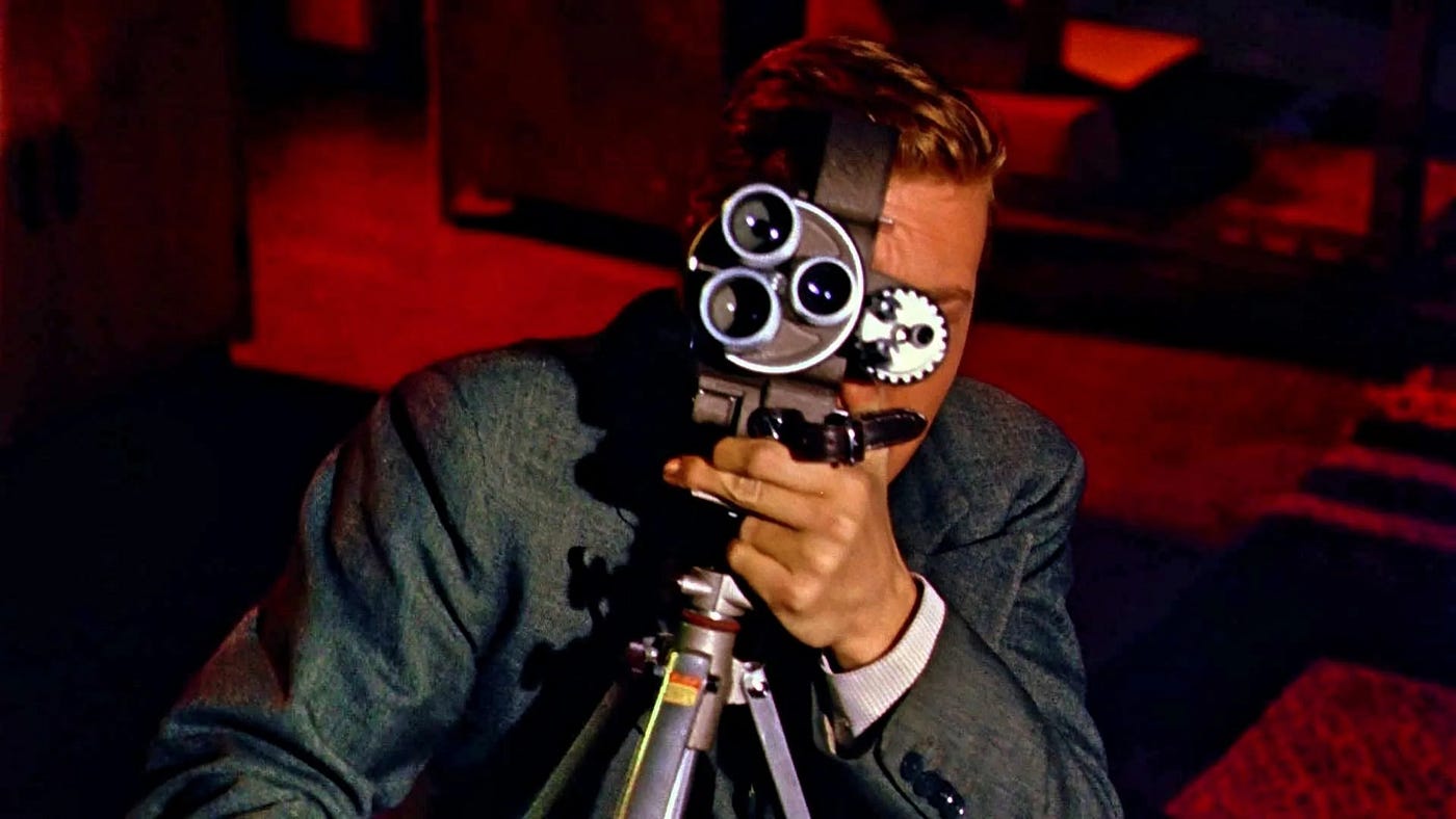 Peeping Tom (1960) — When Fear is Beauty and Art is Perversion | by River  Christodoulides | Jul, 2024 | Medium