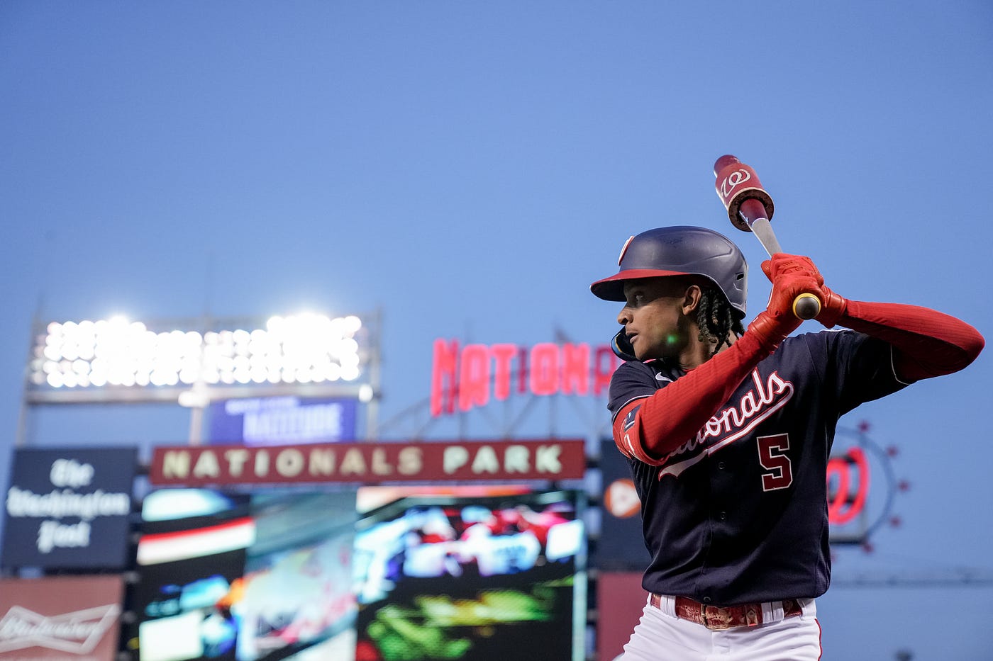 CJ Abrams' leadoff home run (15), 09/01/2023