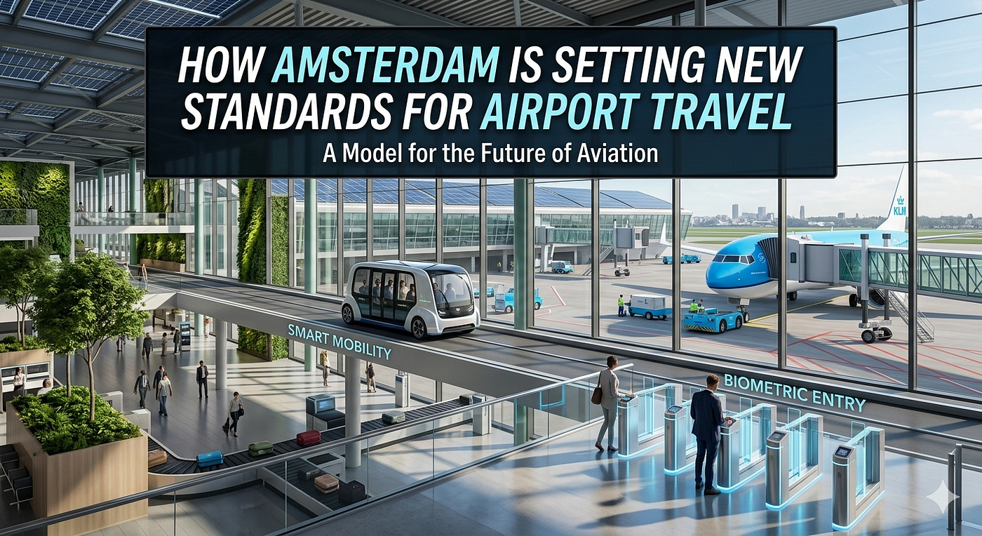 How Amsterdam Is Setting New Standards for Airport Travel