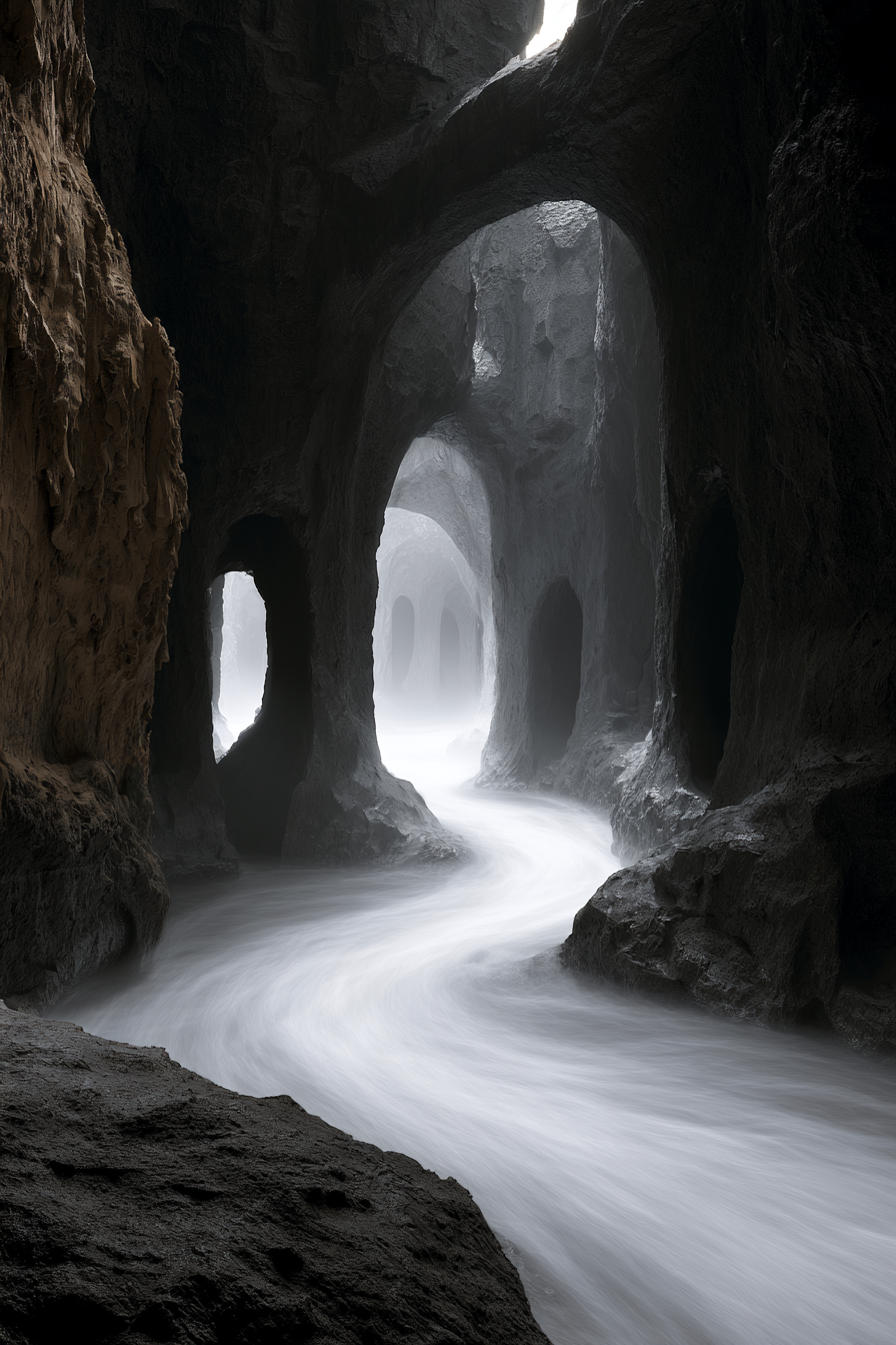 Invisible Architecture: Creating Emotion With Darkness in Midjourney