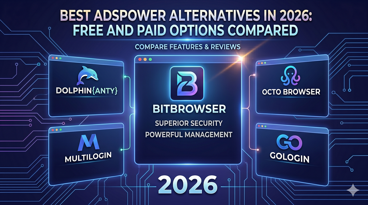 Best AdsPower Alternatives in 2026: Free and Paid Options Compared