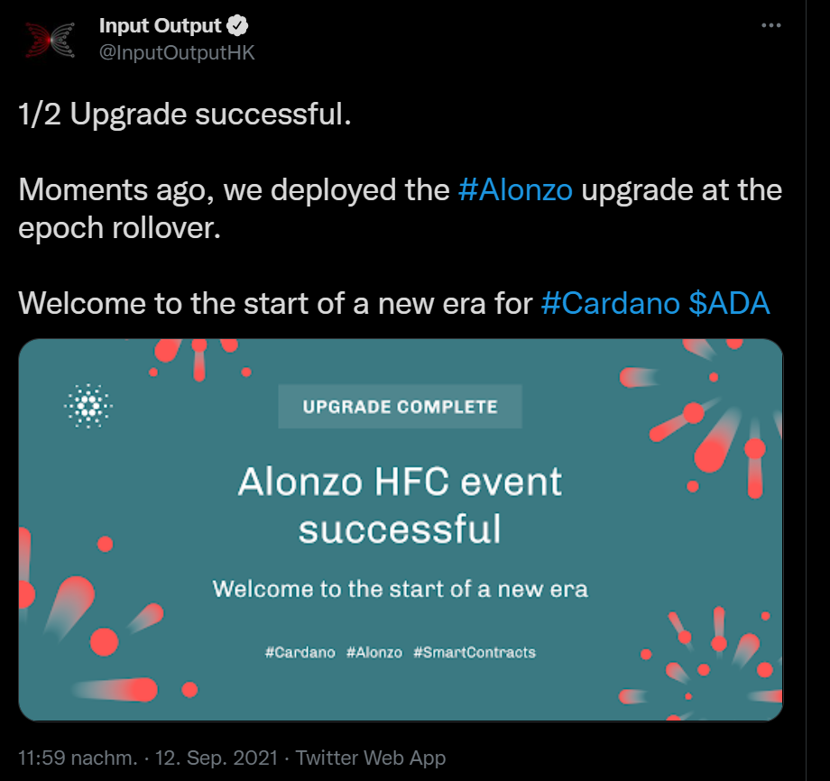 Cardano “Alonzo”: Into A New Era — Smart Contracts | by Maximilian Perkmann  | Coinmonks | Medium