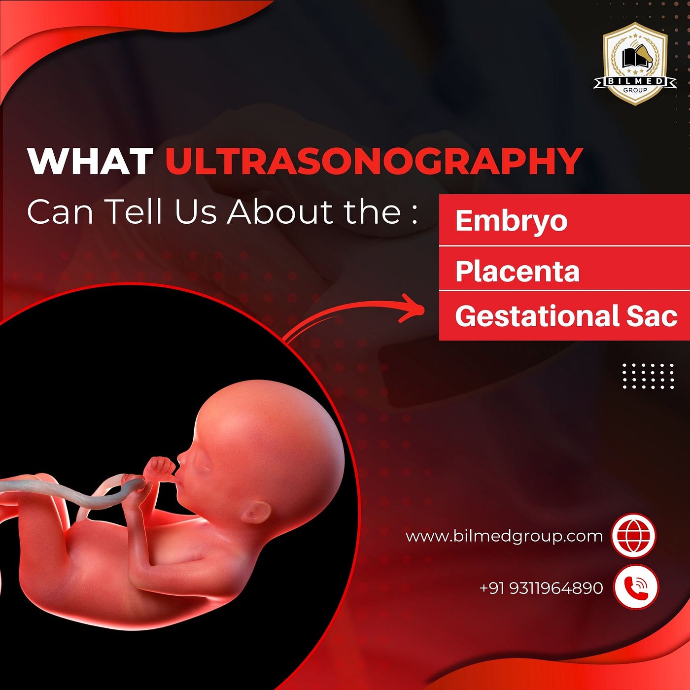What Ultrasonography Can Tell Us About the Embryo, Placenta, and Gestational Sac