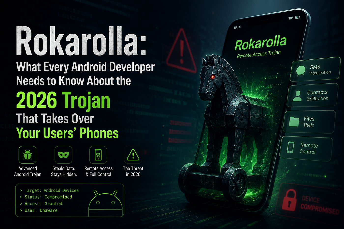 Rokarolla: What Every Android Developer Needs to Know About the 2026 Trojan That Takes Over Your…