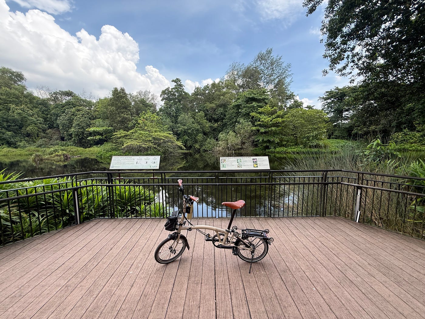 Pedal & Plume Trip to Hampstead Wetlands Park